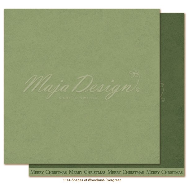 Maja Design Mono - Woodland - Evergreen 12x12"