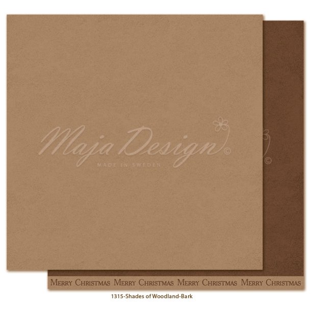 Maja Design Mono - Woodland - Bark 12x12"