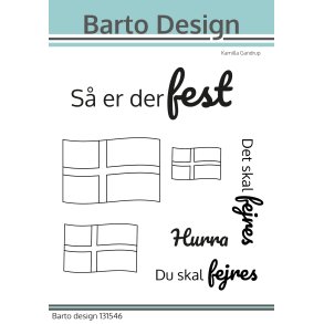 Barto Design Stempel Danske tekster ST23