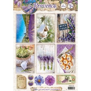 Udstanset ark La provence