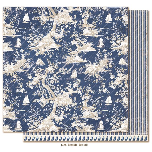 Maja design Seaside Set sail 12x12" 