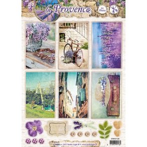 Udstanset ark La provence