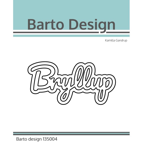 Die Bryllup m. skygge - Barto Design