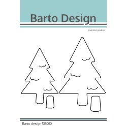 Juletrer m. stub die - Barto Design xxxx