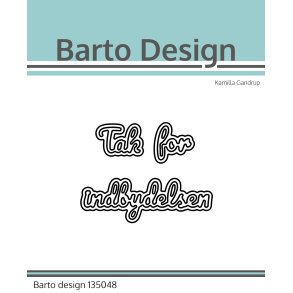 Barto Design Die Tak for indbydelsen  xxxx