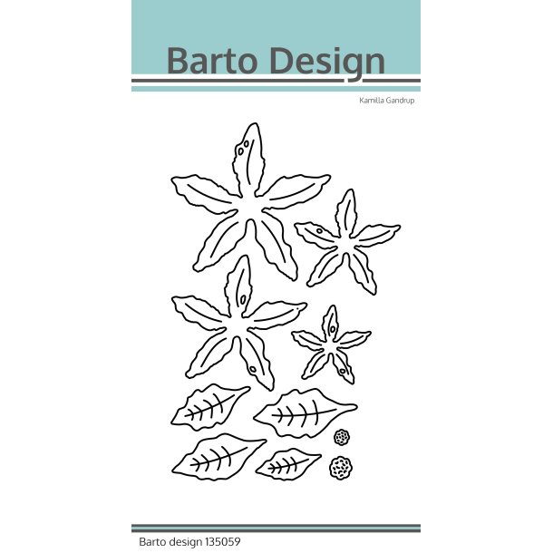 Barto Design Die Poinsettia