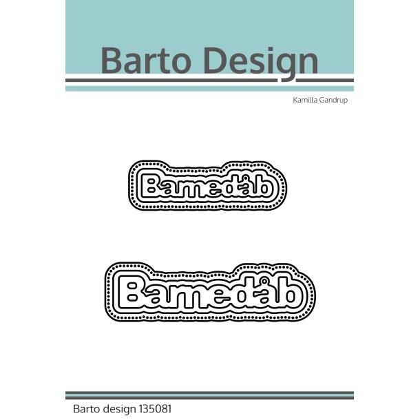 Die Barnedb m. dobbelt skygge - Barto design