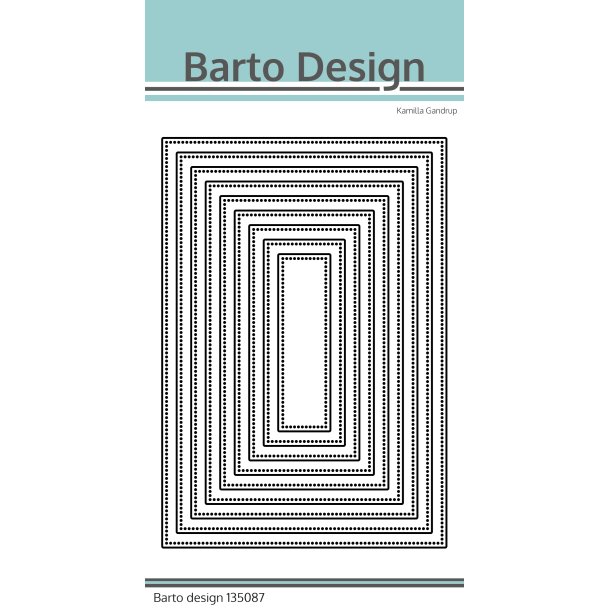 Die Dotted Rectangle Barto Design