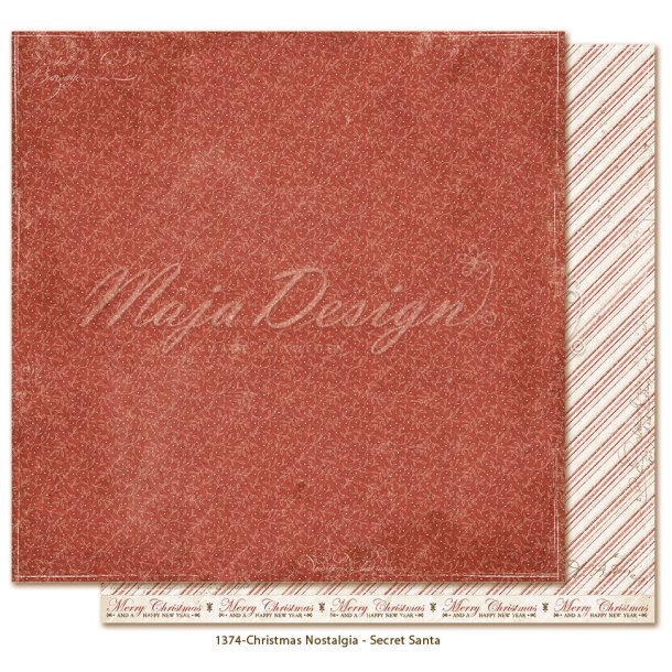 Maja design Christmas Nostalgia - Secret Santa 12x12" 