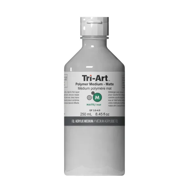 Polymer Medium Matte 250ml Tri-Art Mediums