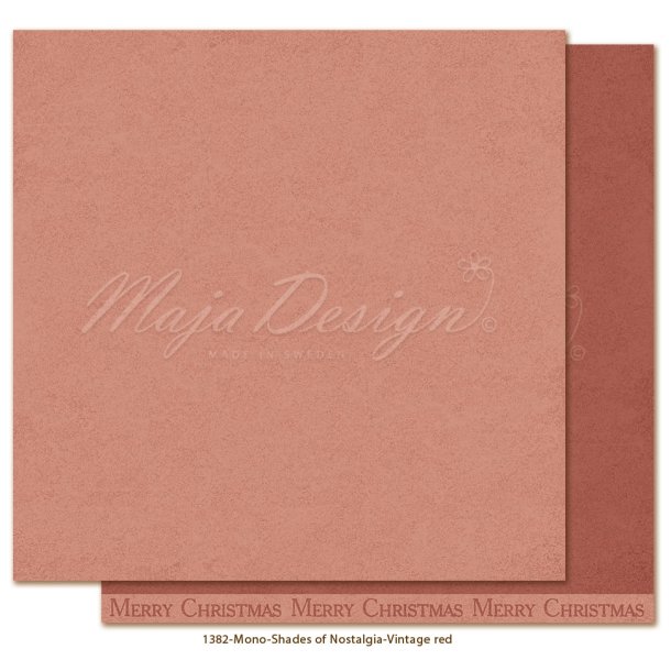 Maja Monochromes - Nostalgia - Vintage red