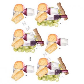 3D ark Rdvin og ost M19