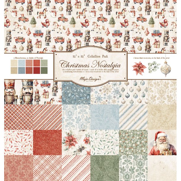 Maja design Christmas Nostalgia collection 12x12"