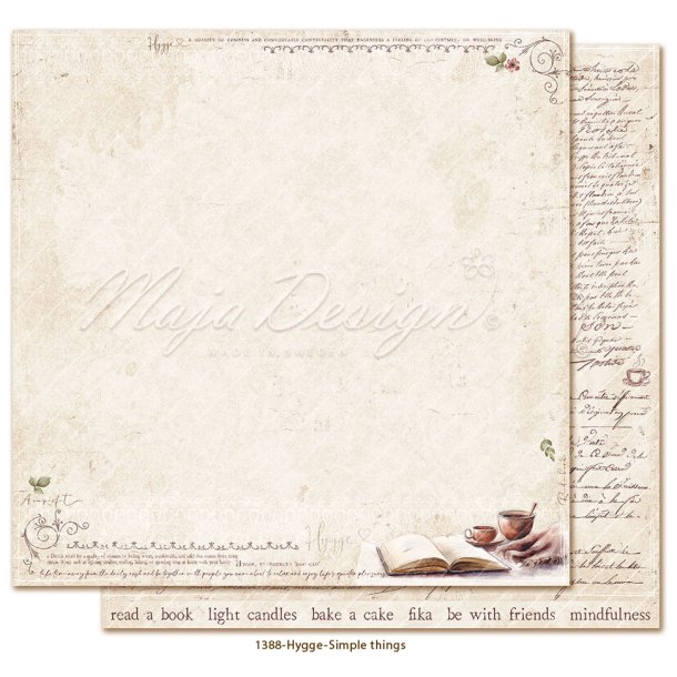 Maja Design Hygge Simple things 12x12"