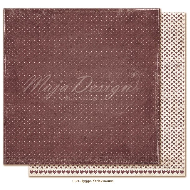 Maja Design Hygge Krleksmums 12x12"