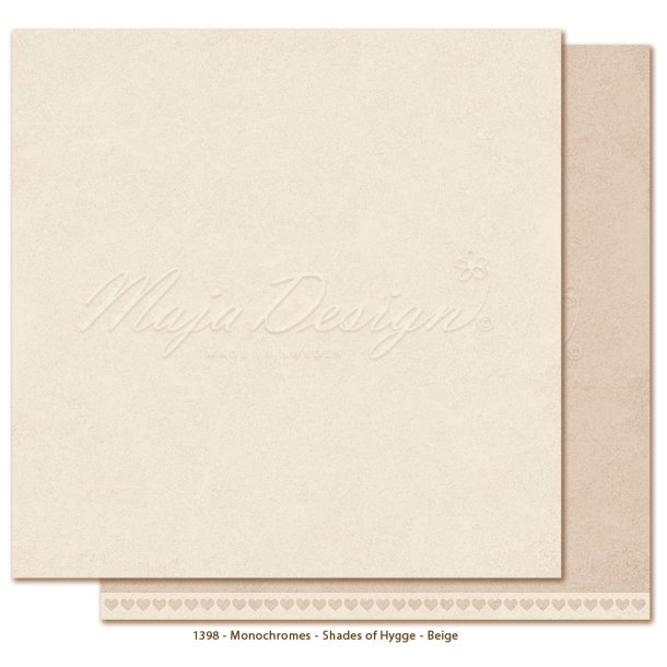 Maja Monochromes - Hygge - Beige 12 x 12"