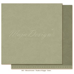 Maja Monochromes - Hygge - Green 12 x 12