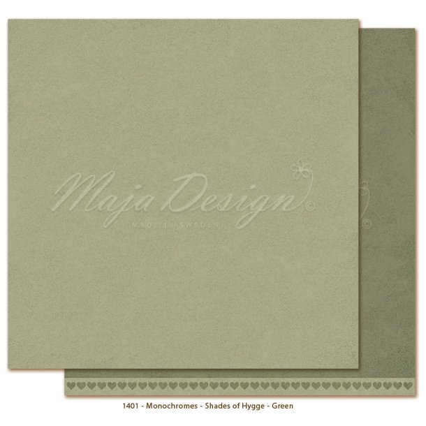 Maja Monochromes - Hygge - Green 12 x 12"