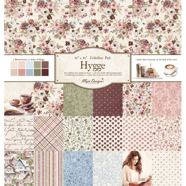 Papirblok Hygge 6x6" 33ark