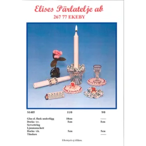 Perleopskrift Elises S1405 (svensk)