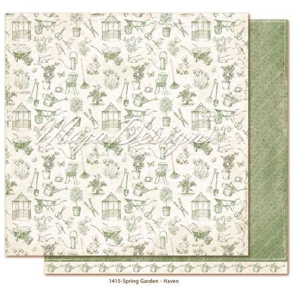 Maja Design 12x12" Spring Garden Haven