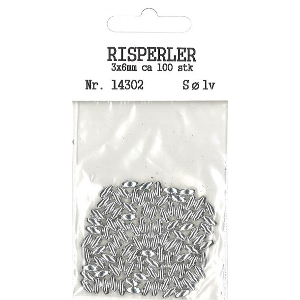 Risperler 3x6m,m ca. 100stk slv