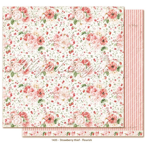 Maja Design Strawberry thief Flourish 12x12" 