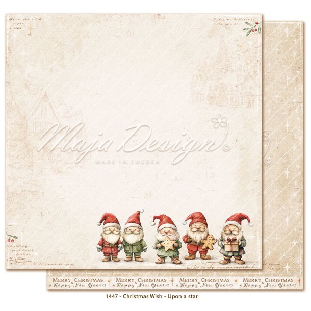 Maja Design Christmas Wish - Upon a star 12x12" 
