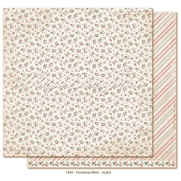 Maja Design Christmas Wish - Joyful 12x12" 