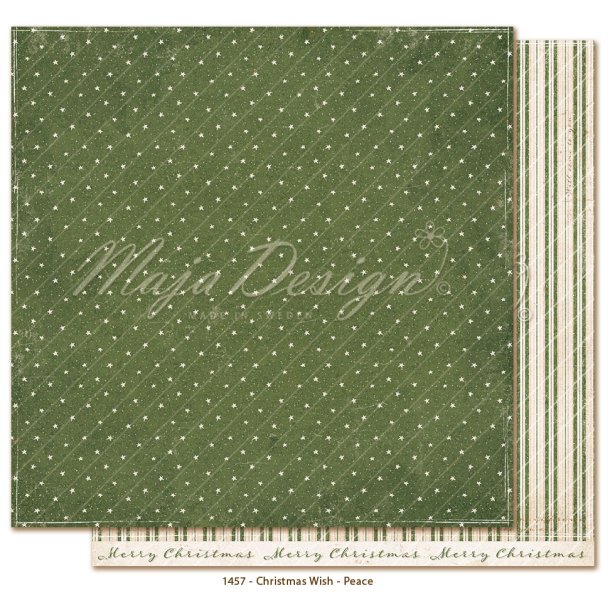 Maja Design Christmas Wish - Peace 12x12" 