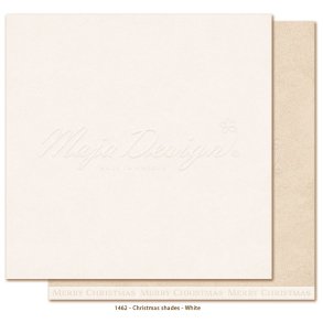 Maja Monochromes Christmas shades - White 12x12