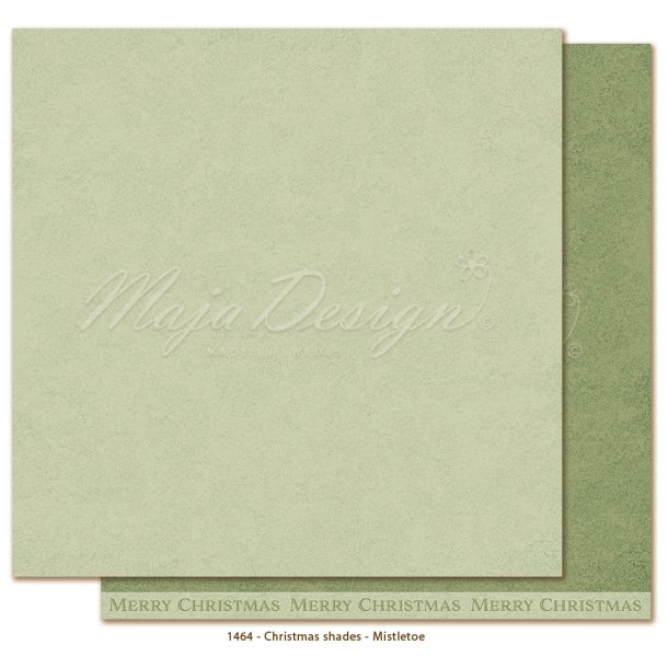 Maja Monochromes Christmas shades - Mistletoe 12x12" 