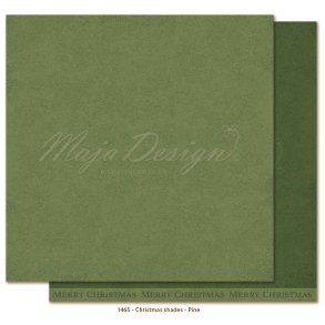 Maja Monochromes Christmas shades - Pine 12x12