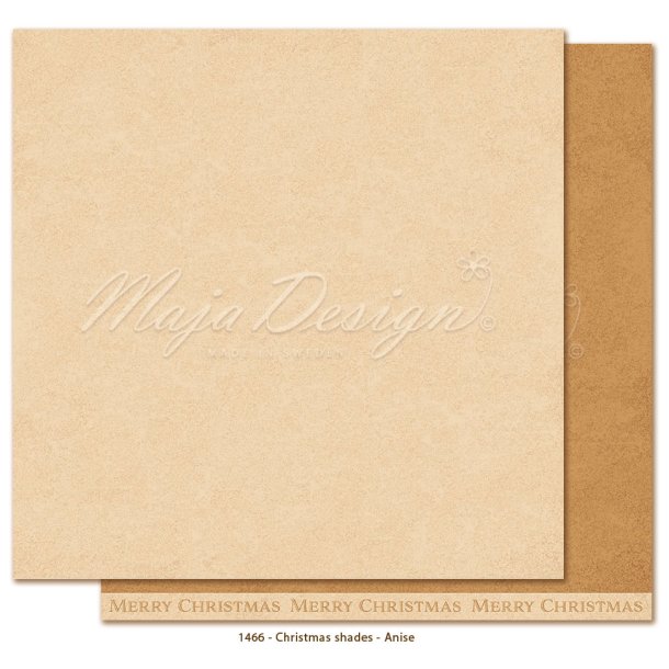 Maja Monochromes Christmas shades - Anise 12x12" 