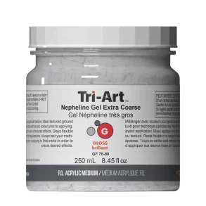 Nepheline Gel Extra Coarse 250ml Tri-Art Mediums
