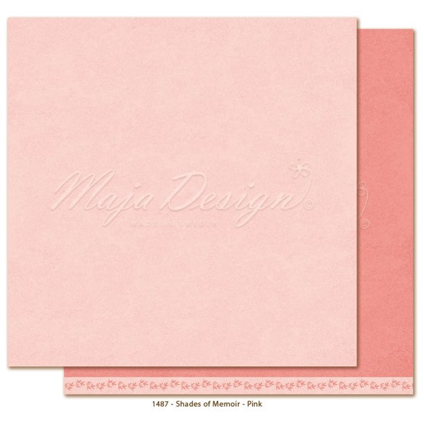 Maja Monochromes - Memoir - Pink 12x12"