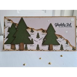 Juletrer m. stub die - Barto Design xxxx