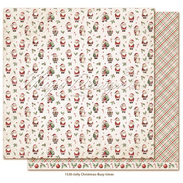 Maja design Jolly Christmas - Busy times 12x12"