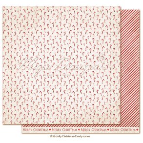 Maja design Jolly Christmas - Candy canes 12x12