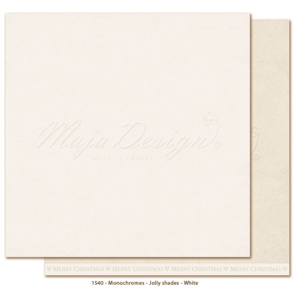 Maja Monochromes Jolly shades White 12x12"