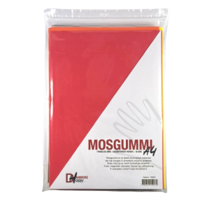 Mosgummi A4 mix m/ 10 farver