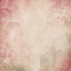 Papirblok Rosernes Poesi 15 x 15 cm - Luna Hobby