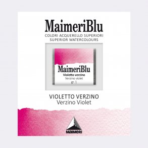 Verzino Violet 473 Maimeri Blu Watercolour 1/2 Pans