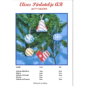 Perleopskrift Elises S1608 (svensk)