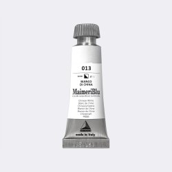 Chinese White 013 Maimeri Blu Watercolour 12 ml Tube