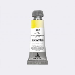 Permanent Yellow lemon 112 Maimeri Blu Watercolour 12 ml Tube