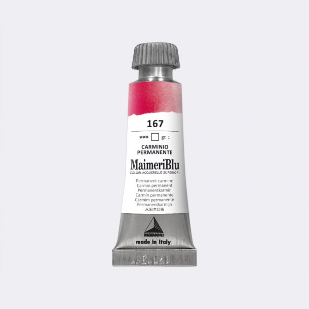 Carmine 167 Maimeri Blu Watercolour 12 ml Tube