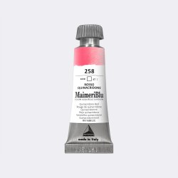 Quinacridone Red 258 Maimeri Blu Watercolour 12 ml Tube