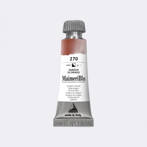 Dragon's Blood 270 Maimeri Blu Watercolour 12 ml Tube