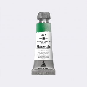 Cobalt Green Deep 317 Maimeri Blu Watercolour 12 ml Tube